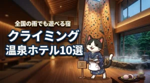 全国にあるクライミングウォール付きの温泉ホテル10選!雨の日でも子供と楽しめる宿を紹介