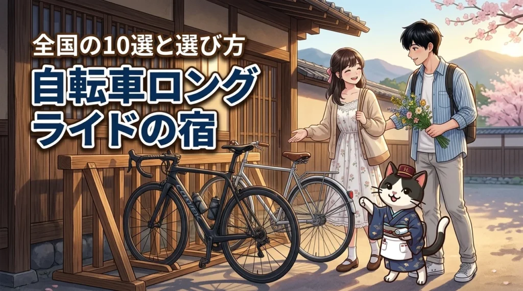 全国で自転車と泊まれる！ロングライドの宿泊プランがある旅館やホテル10選と選び方