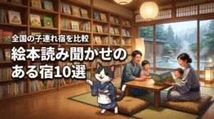 全国で絵本読み聞かせがある子連れ温泉宿10選!人気の旅館やホテルを厳選比較