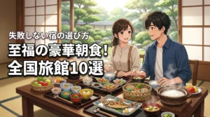 全国の豪華な朝食が人気の旅館10選！至福のメニューと宿の選び方を伝授